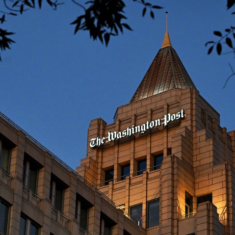 The Washington Post offices on Nov. 03, 2024 in Washington, D.C.