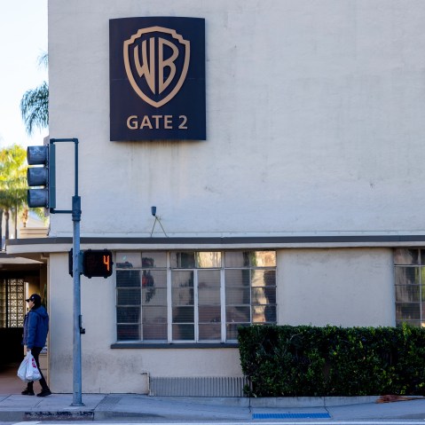 Warner Bros. Studios on Nov. 26, 2025 in Burbank, CA.